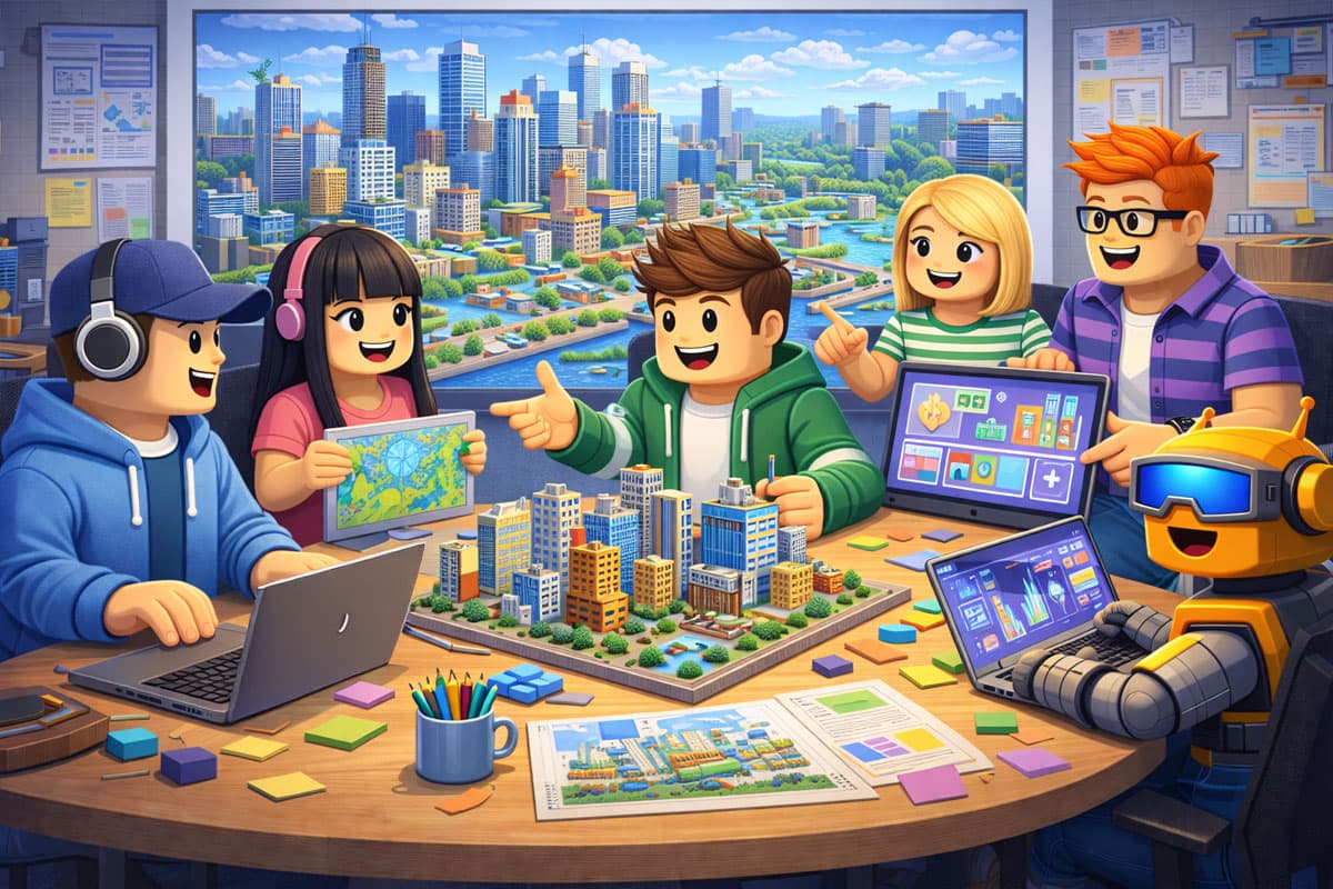 Roblox 3 kodekurs - profesjonell spillutvikling